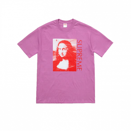 Supreme Mona Lisa Tee Light Purple