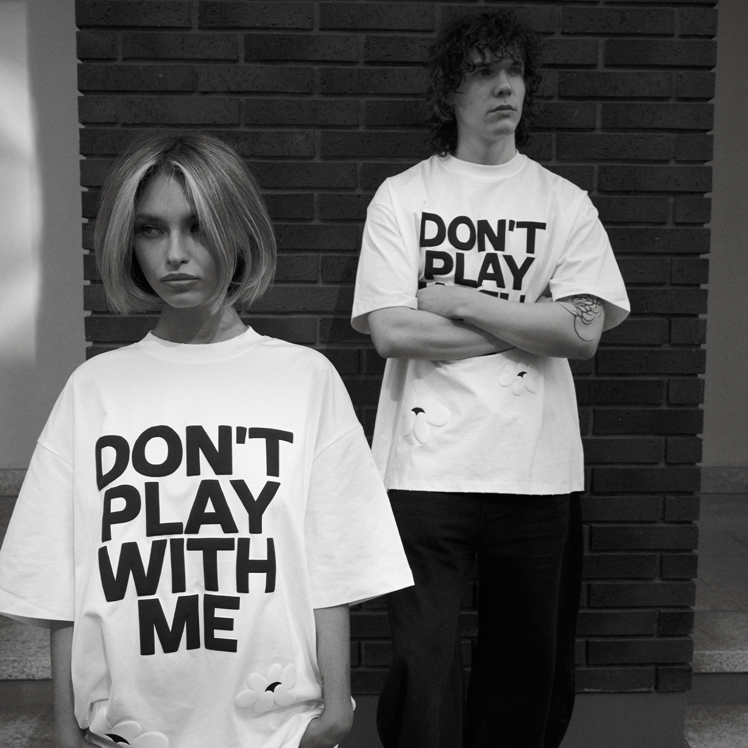 Sabe Don’t Play With Me T-Shirt White