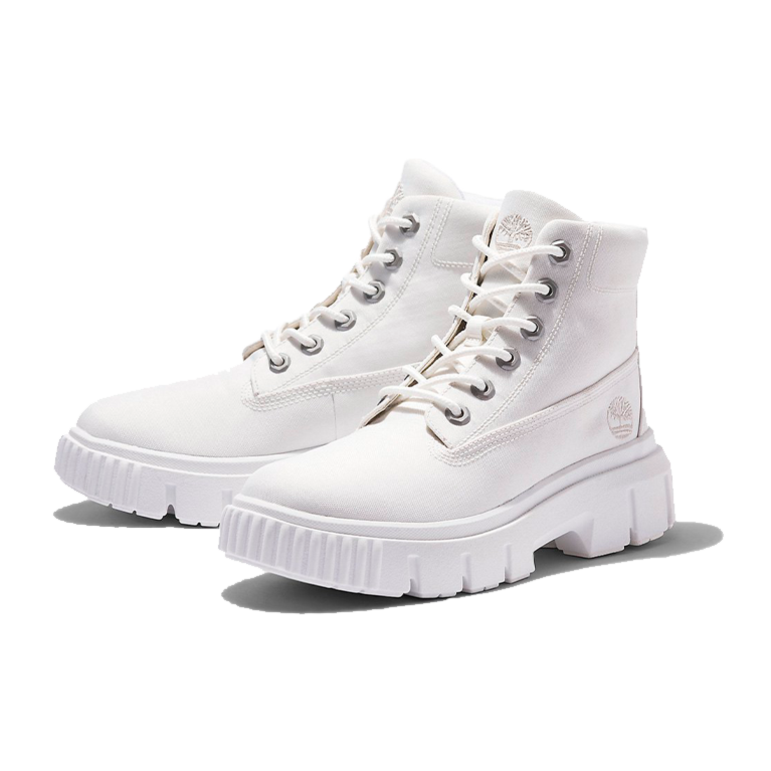 Ботинки Timberland Greyfield Canvas Boots White (W)