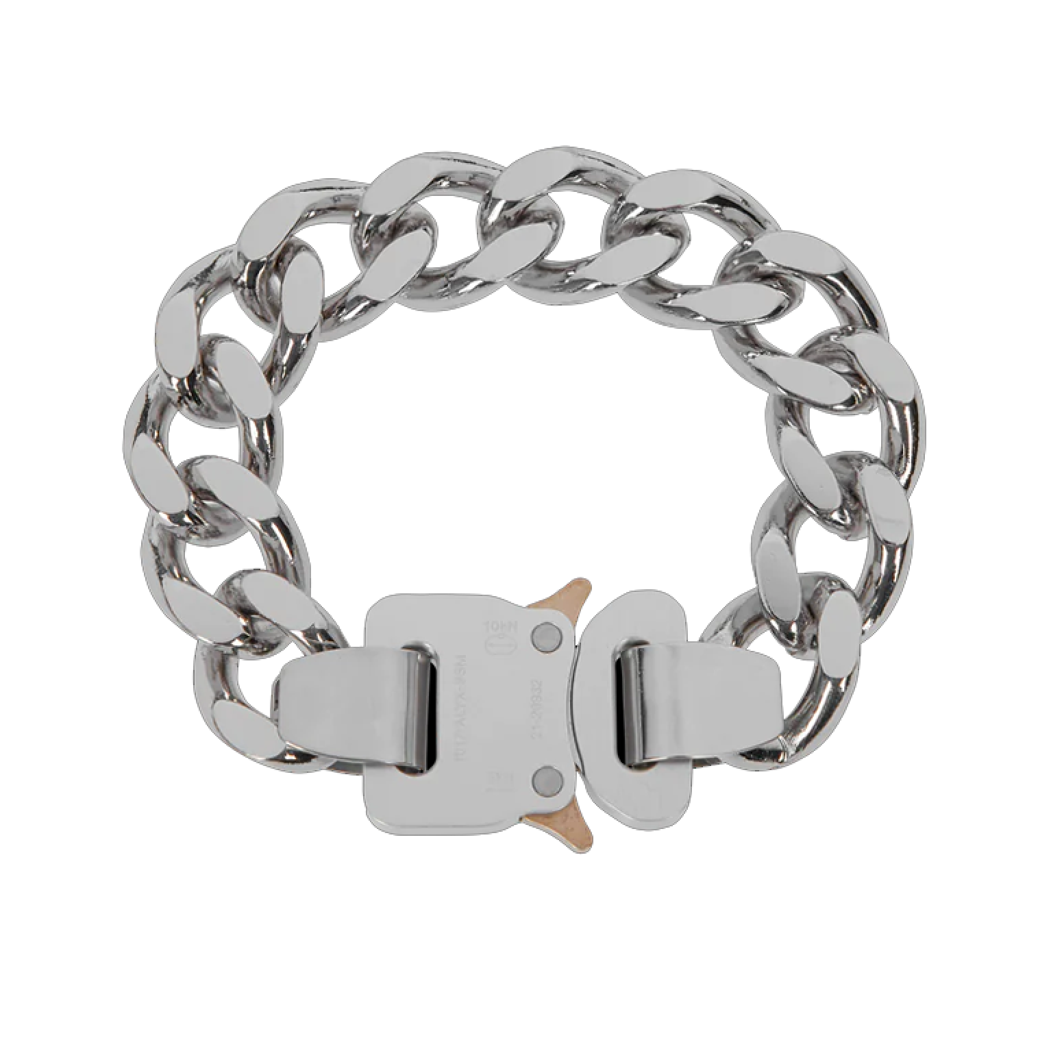 1017 Alyx 9sm Buckle Bracelet Silver