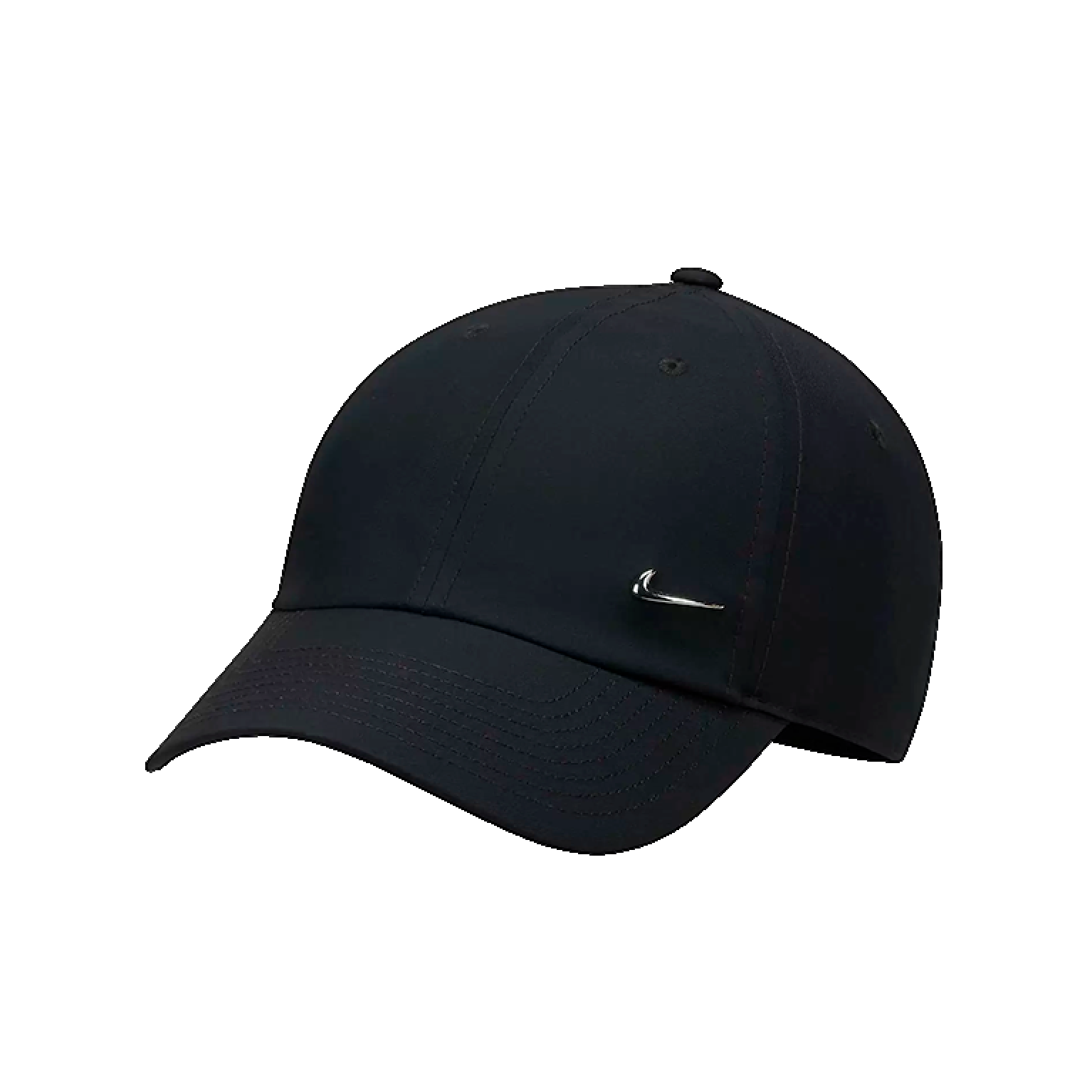 Nike Dri-FIT Club Metal Swoosh Mixed Cap Black