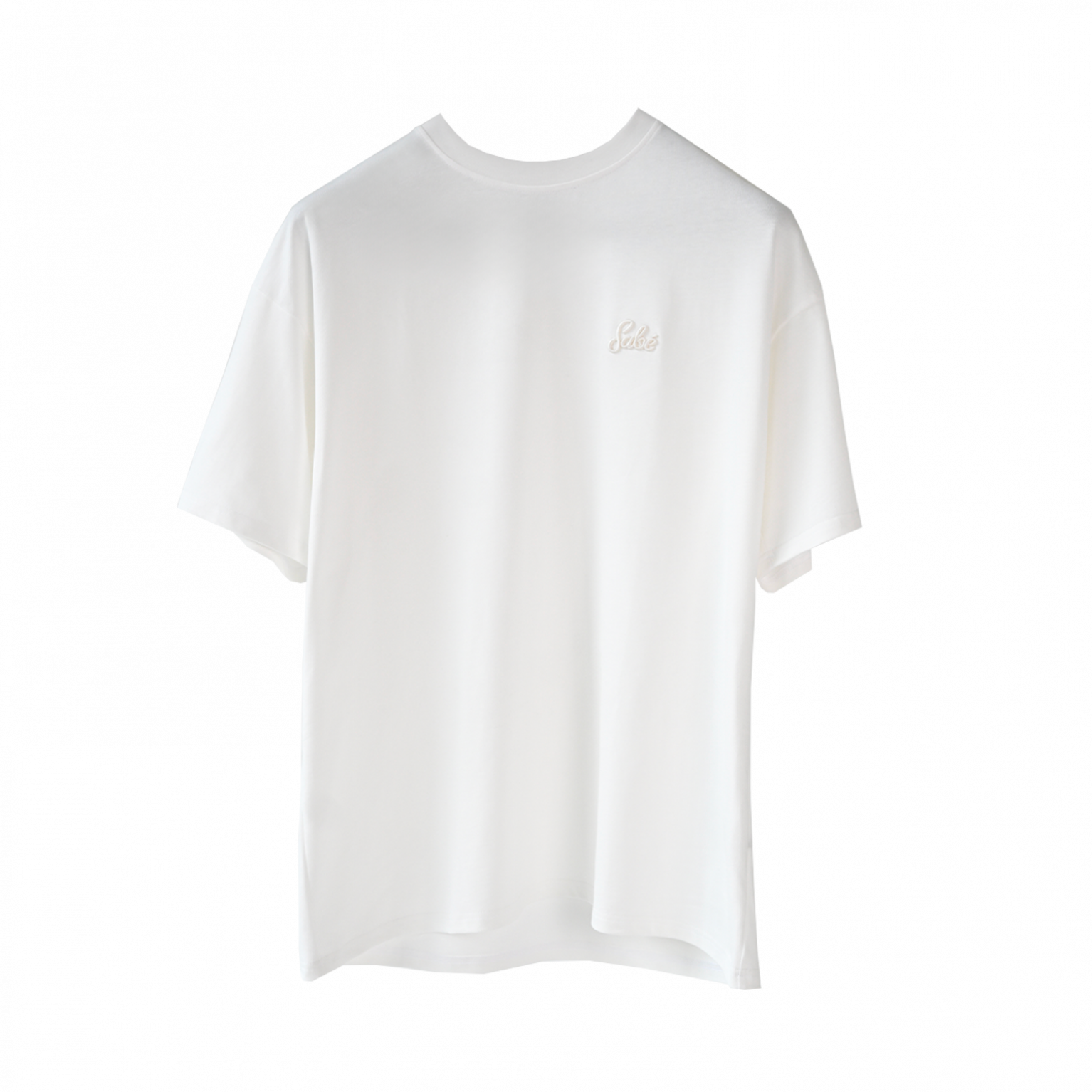 Sabe Basic 3D Logo White T-shirt