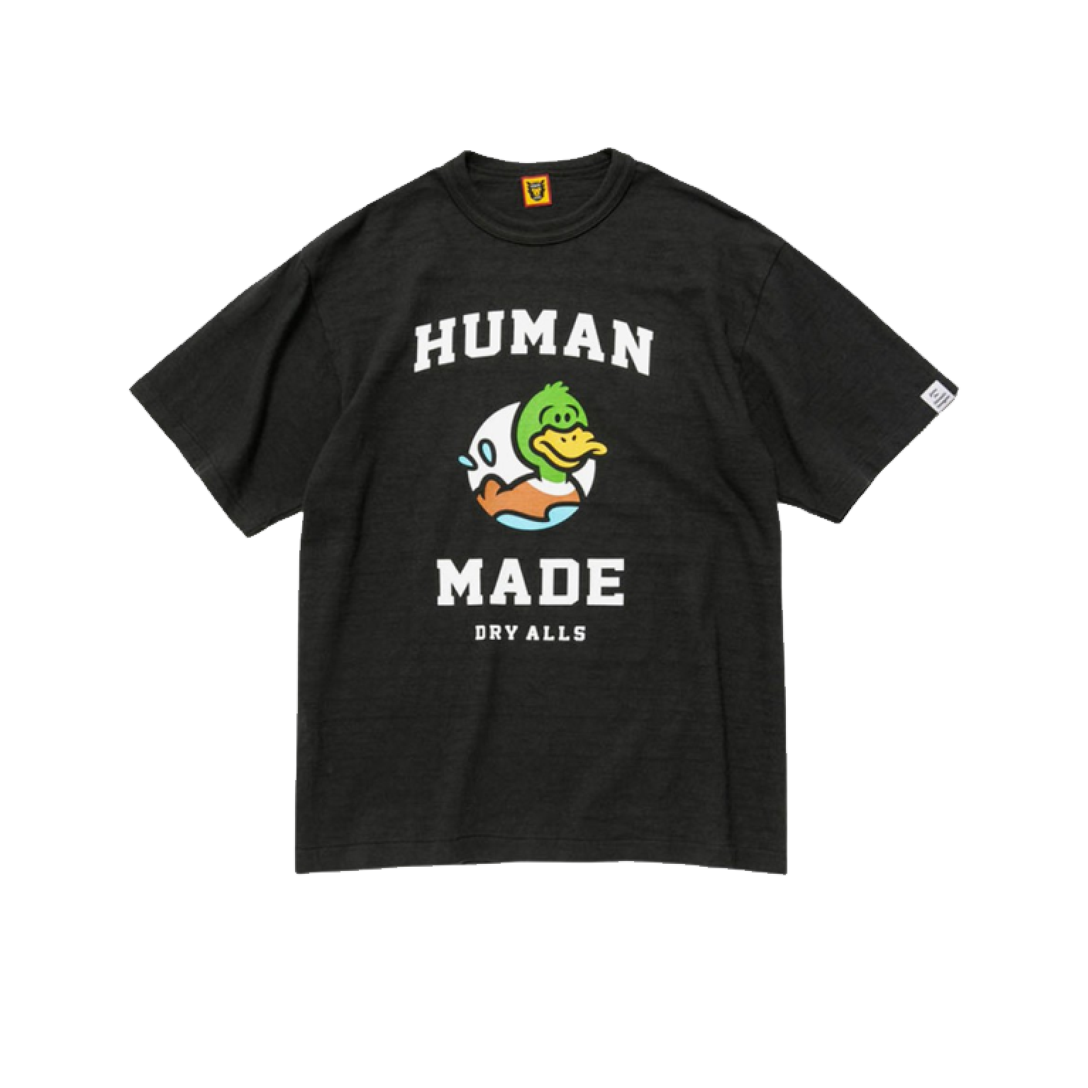 Human Made Duck Cartoon T-Shirt Black