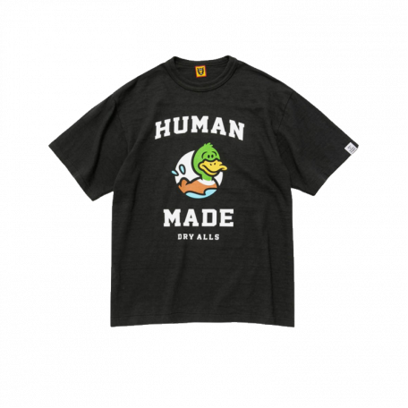 Human Made Duck Cartoon T-Shirt Black