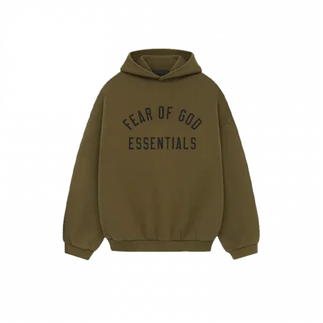 Худи Fear Of God Essentials Fleece Hoodie Olive
