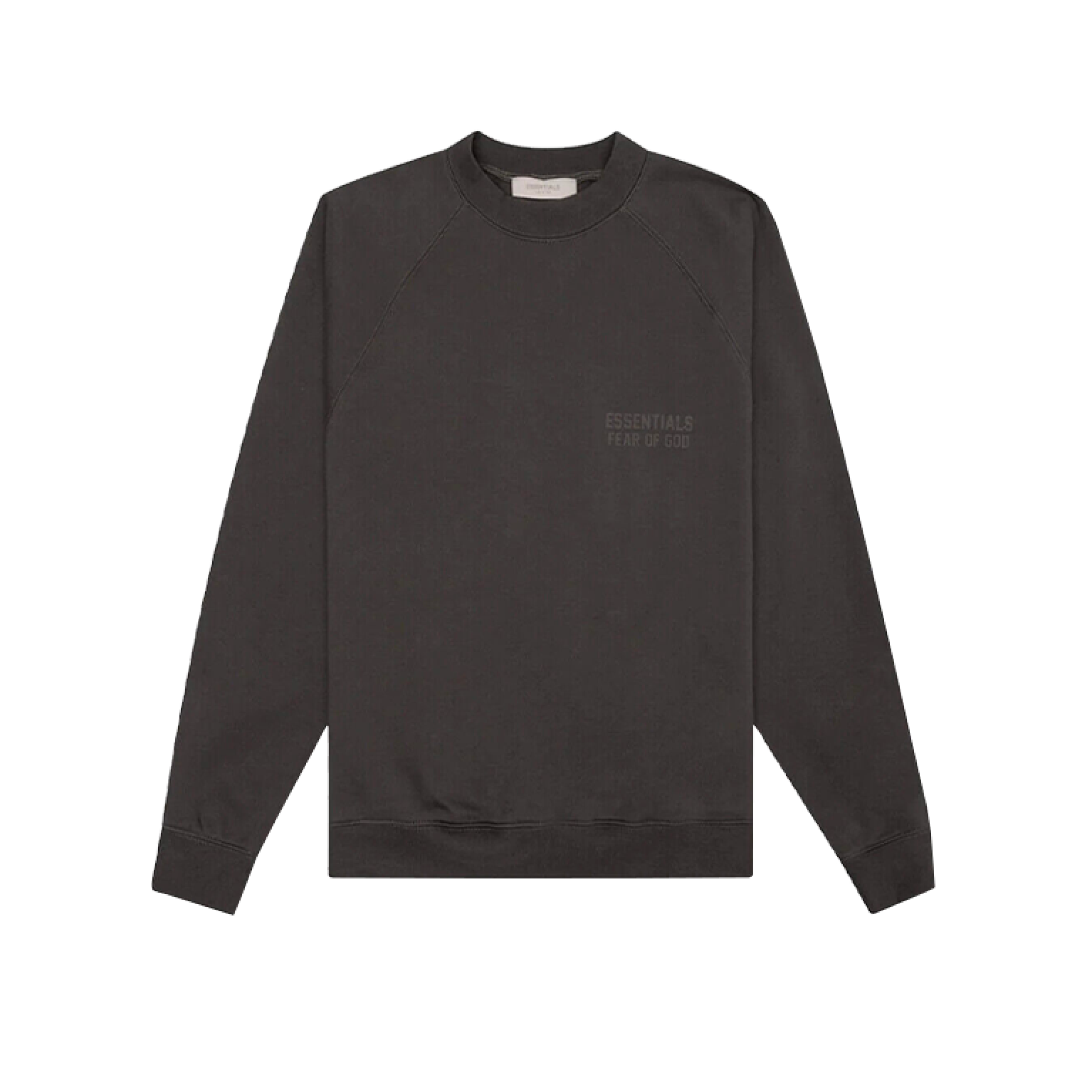 Fear of God Essentials Raglan Crewneck Off Black