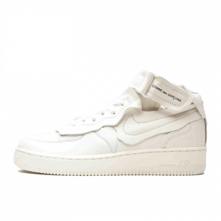 Nike Air Force 1 Mid Comme des Garcons White