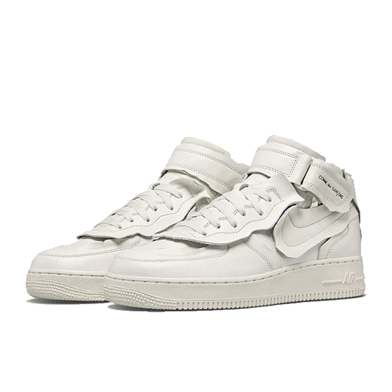 Кроссовки Nike Air Force 1 Mid Comme des Garcons White