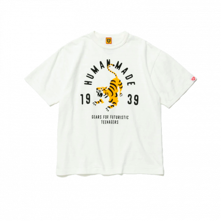 Human Made  Tiger Graphic #3 T-Shirt White