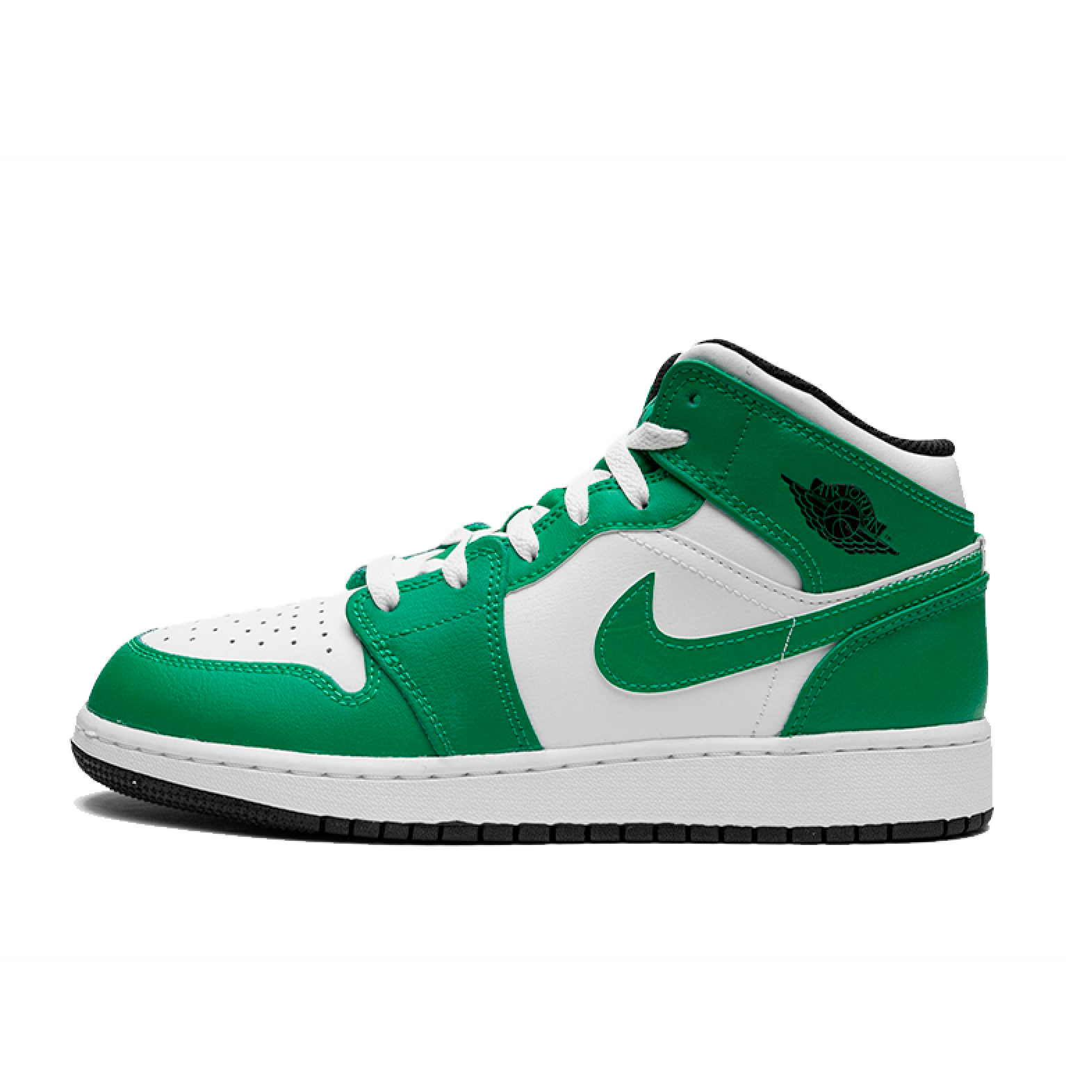 Air Jordan 1 Mid Lucky Green (GS)