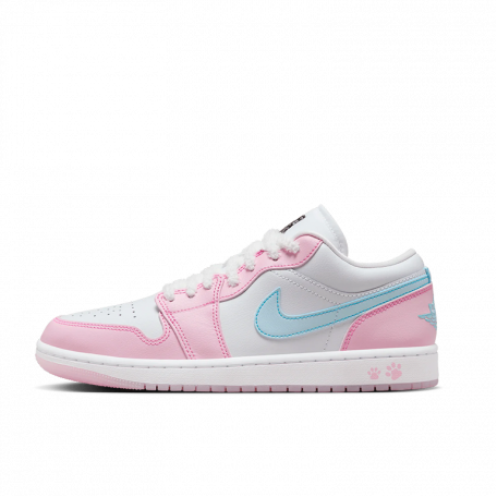 Air Jordan 1 Low SE Paw Print Pink Foam (W)