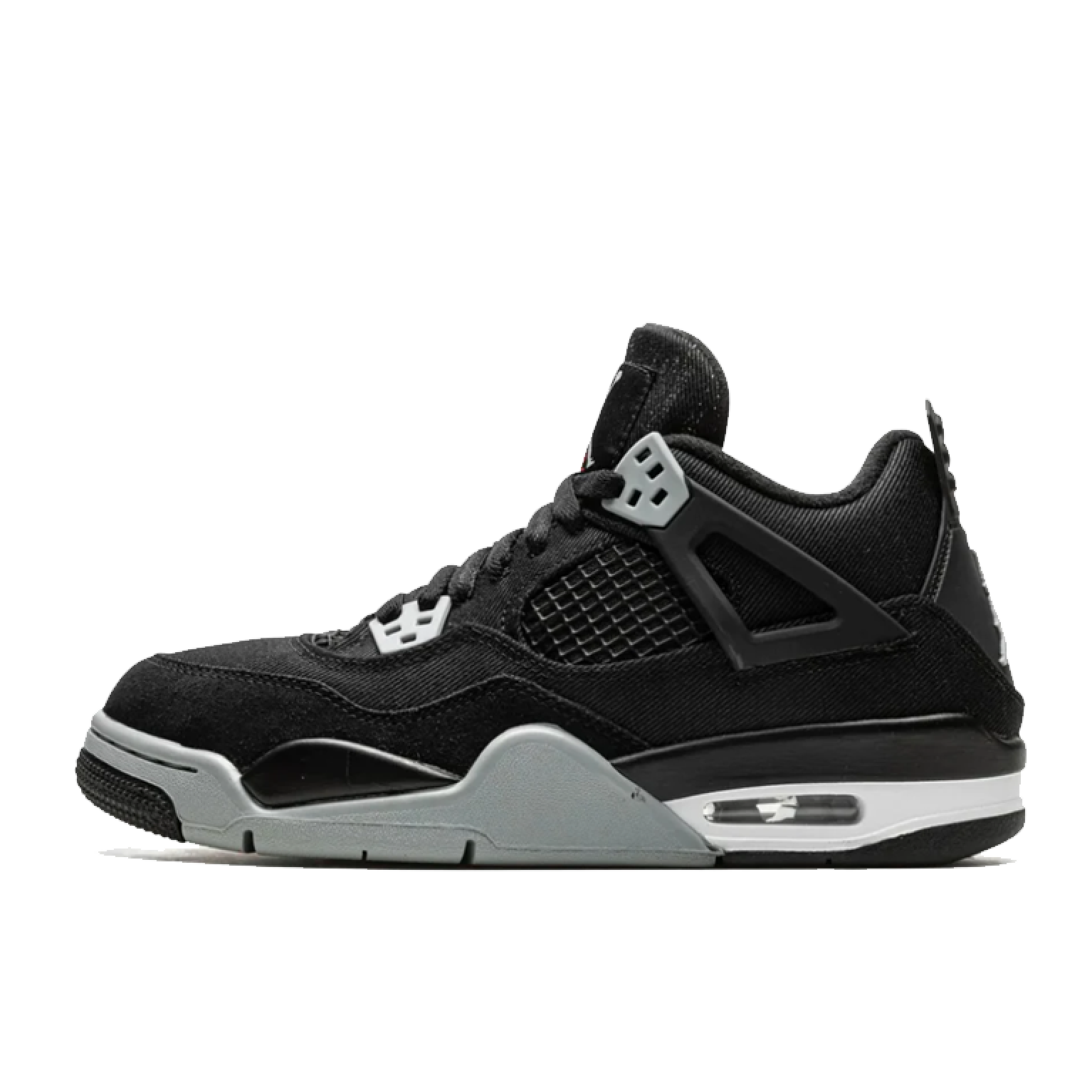 Кроссовки Air Jordan 4 Retro SE Black Canvas (GS)