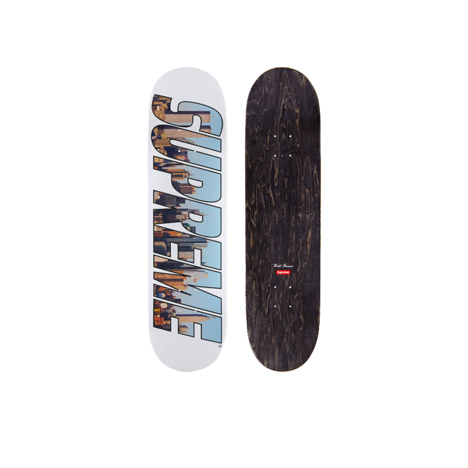 Supreme Gotham Skateboard Deck White