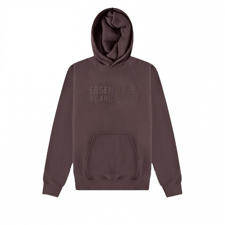 Fear of God Essentials Hoodie Plum