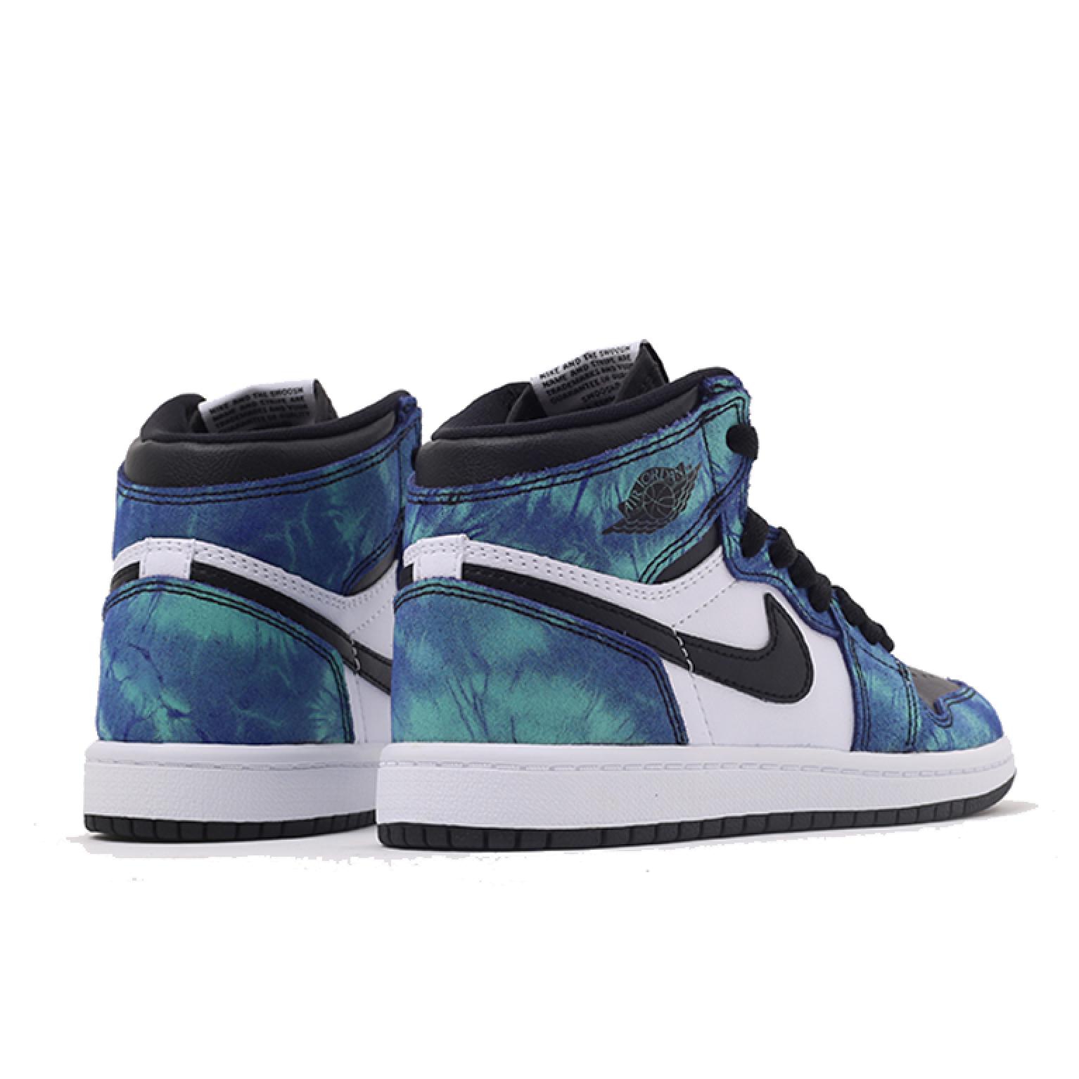 Кроссовки Air Jordan 1 Retro High Tie Dye (PS) (Kids)