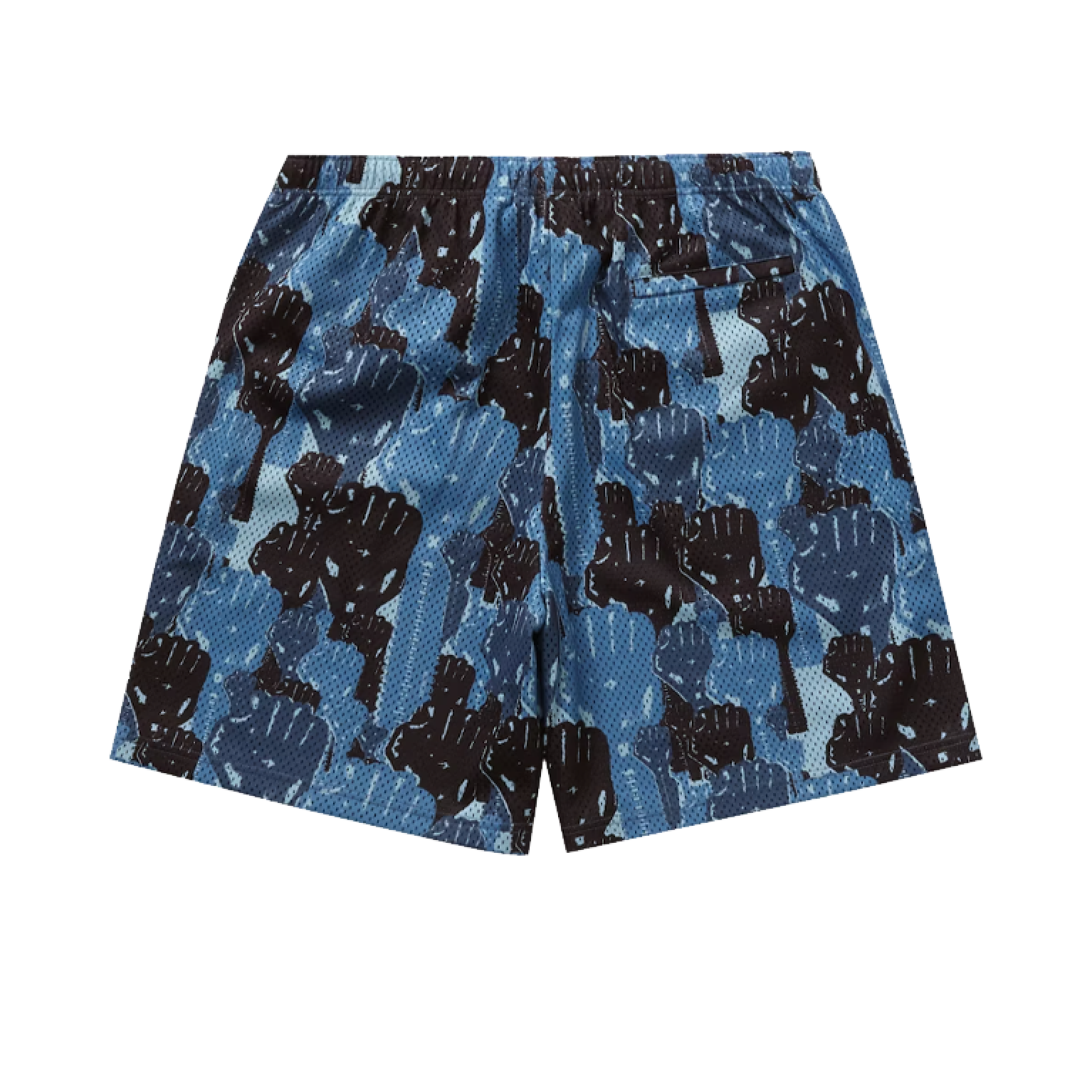 Supreme Camo Basketball Short Blue