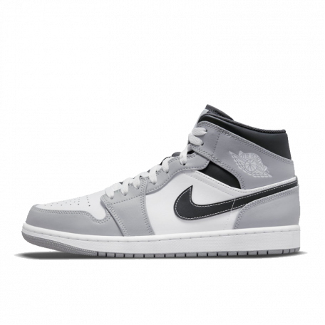 Air Jordan 1 Mid Light Smoke Grey Anthracite