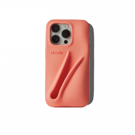 Чехол Rhode Lip Silicone Case Peach Pit