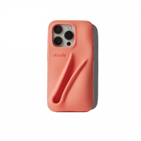 Чехол Rhode Lip Silicone Case Peach Pit