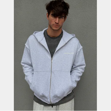 Зип-худи Sabe Maison Zip Hooded Heather Grey