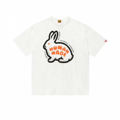 Human Made  Rabbit Graphic #13 T-Shirt White