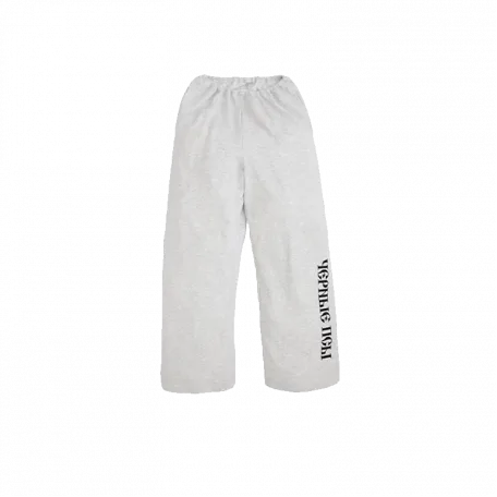 Штаны Yeezy Gosha Black Dogs Joggers Heather Grey