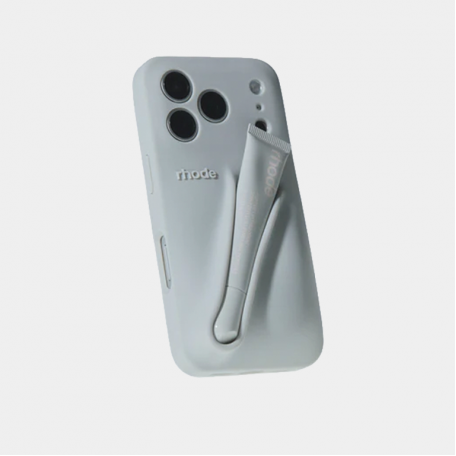 Чехол Rhode Lip Silicone Case Gray