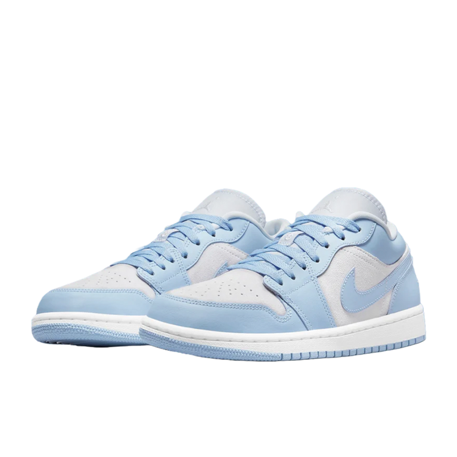 Air Jordan 1 Low Football Grey Aluminum (W)