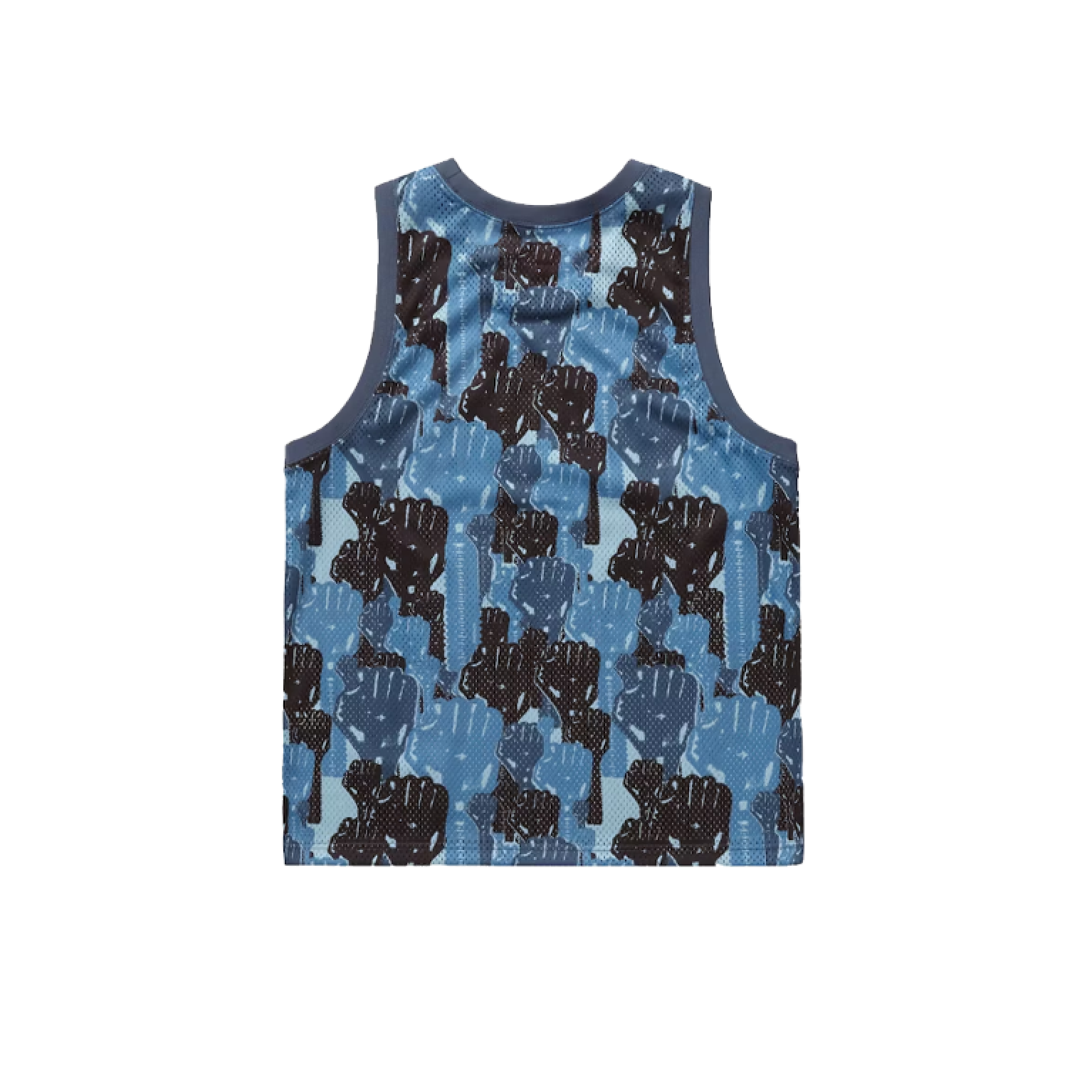 Supreme Camo Basketball Jersey Blue