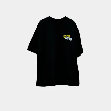 Футболка KicksTown Step By Step Logo T-Shirt Black