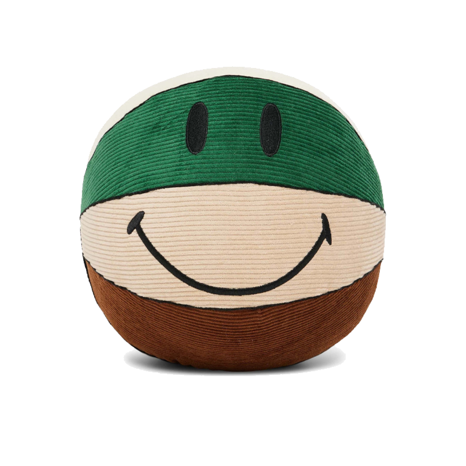 Market SMILEY Cord Panel Plush Basketball