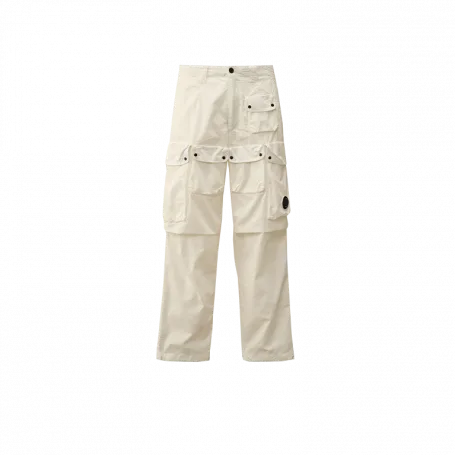 Штаны C.P.Company Rip-Stop Cotton Loose Utility Cargo Pant White