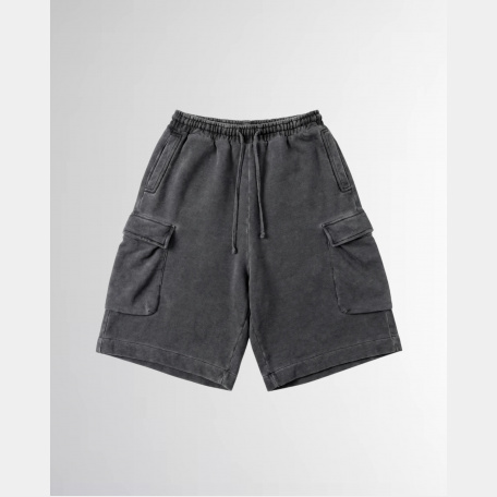 Шорты Sabe Shorts Acid Wash Dark Grey