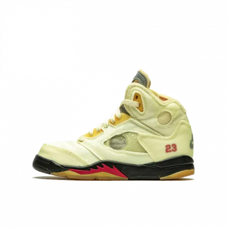 Air Jordan 5 Retro Off-White Sail (PS) (Kids)