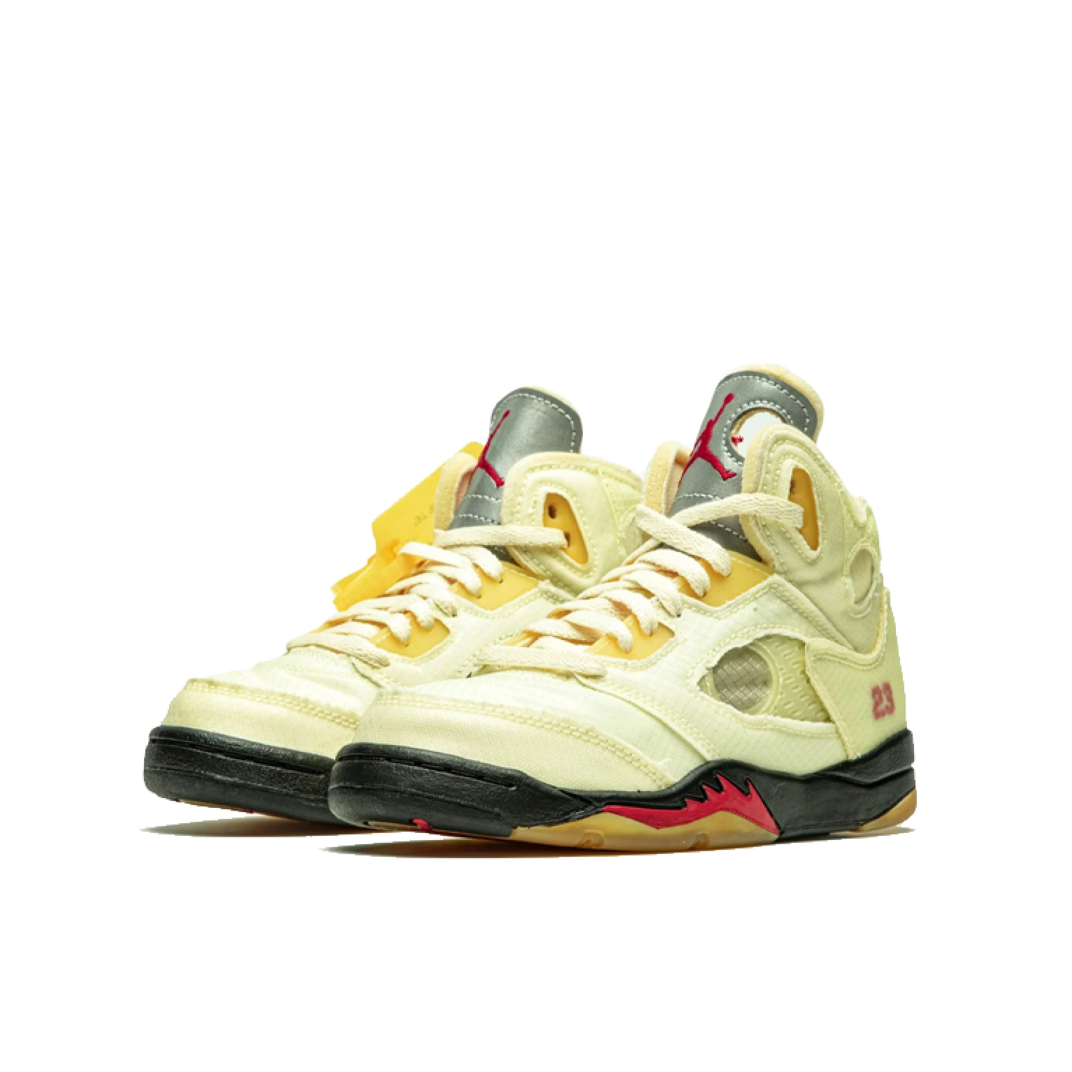 Кроссовки Air Jordan 5 Retro Off-White Sail (PS) (Kids)