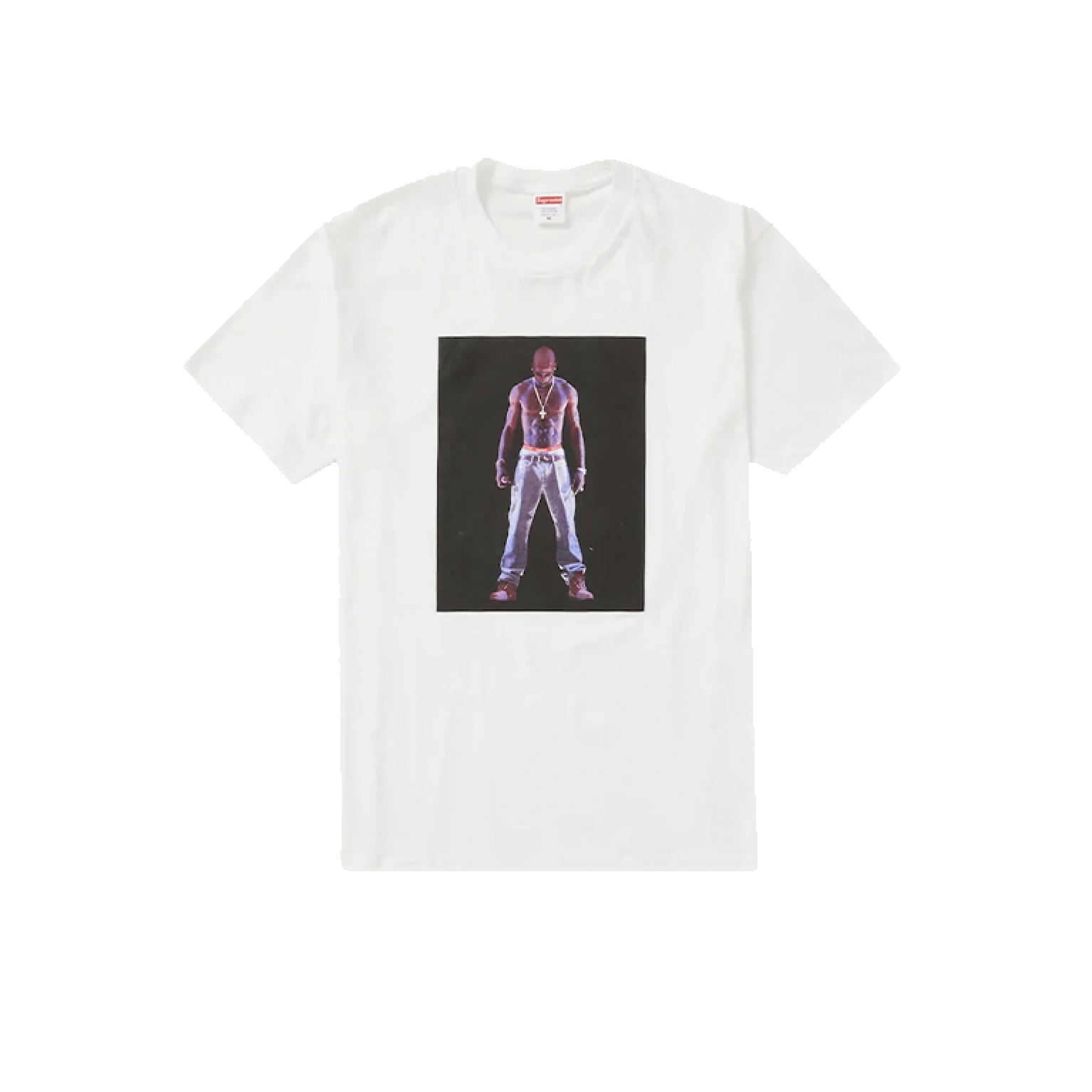 Supreme Tupac Hologram Tee White