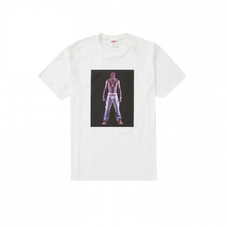 Supreme Tupac Hologram Tee White