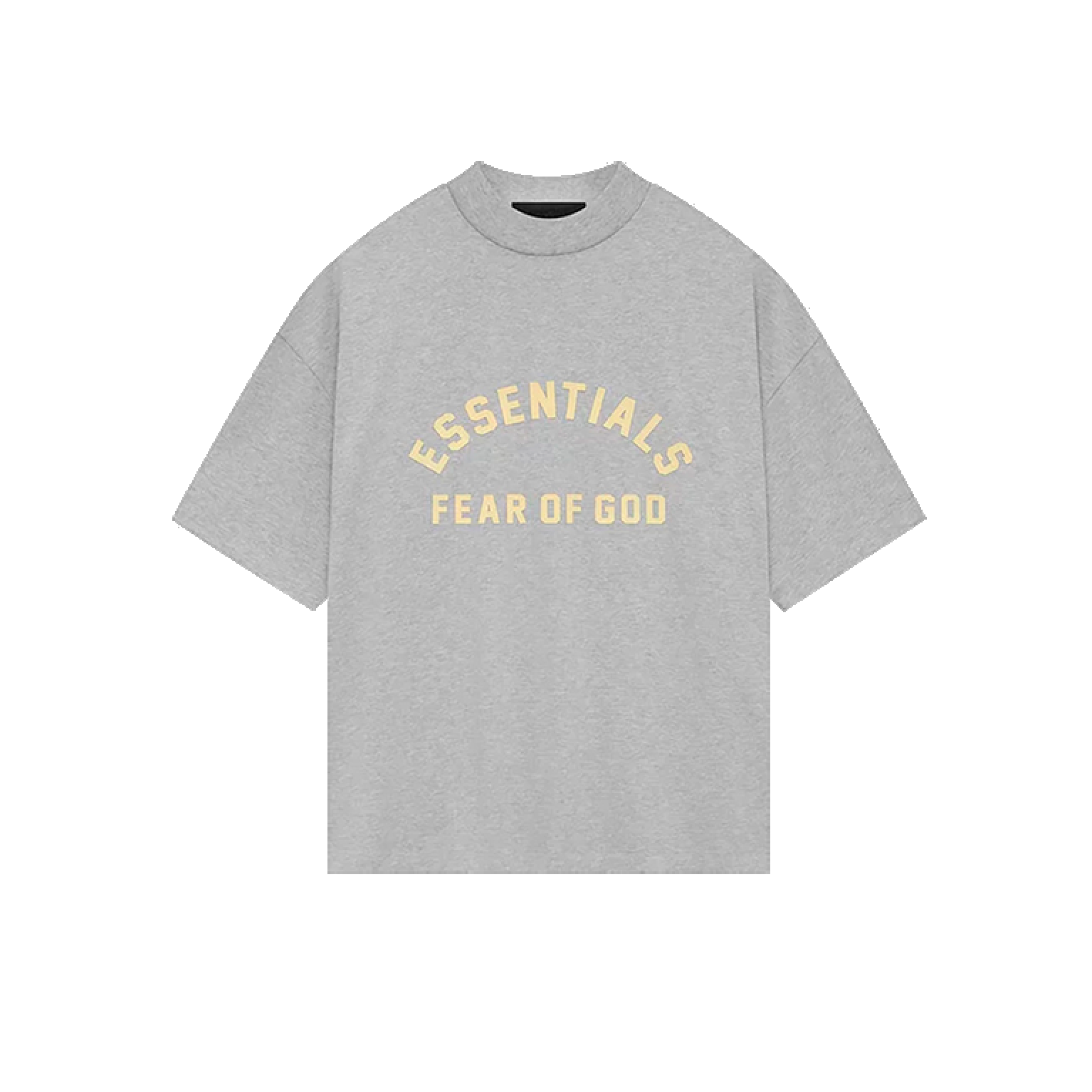 Fear Of God Essentials Heavy Jersey Crewneck T-Shirt Light Heather Grey