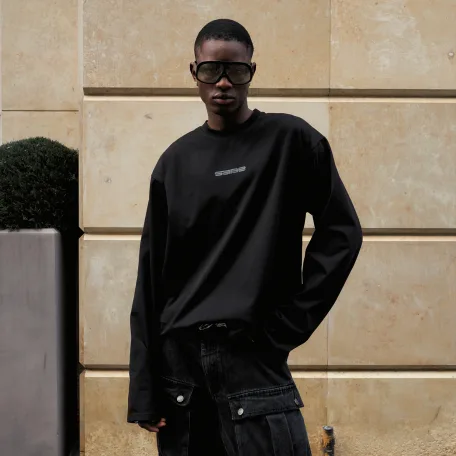 Лонгслив Sabe Basic Black Long Sleeve