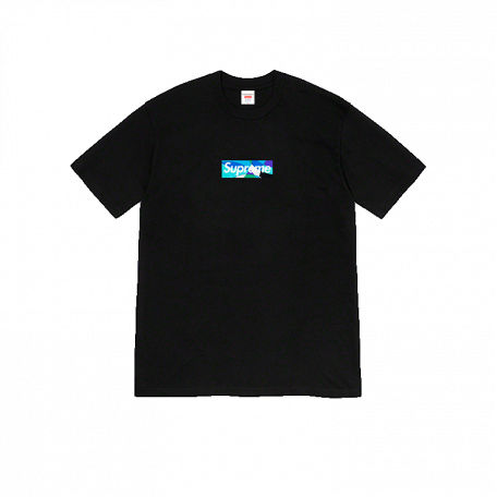 Supreme Emilio Pucci Box Logo Tee Black/Blue