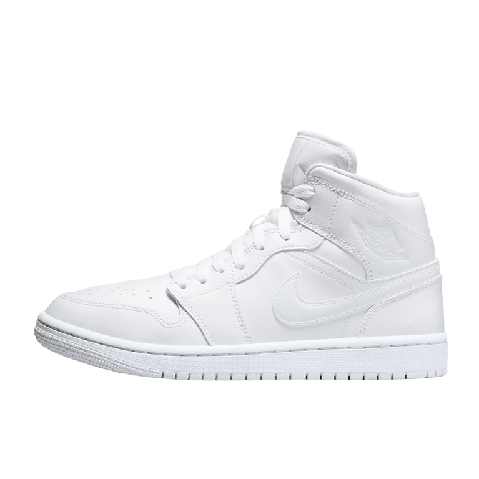 Air Jordan Mid Triple White (2022) (W)