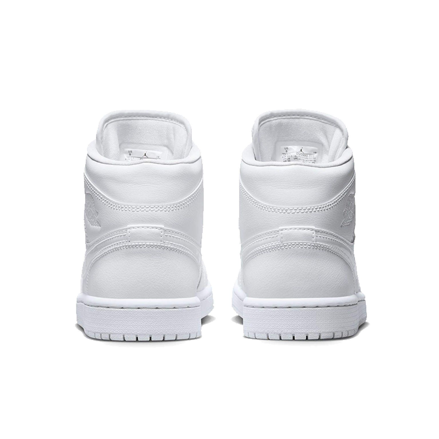 Air Jordan Mid Triple White (2022) (W)