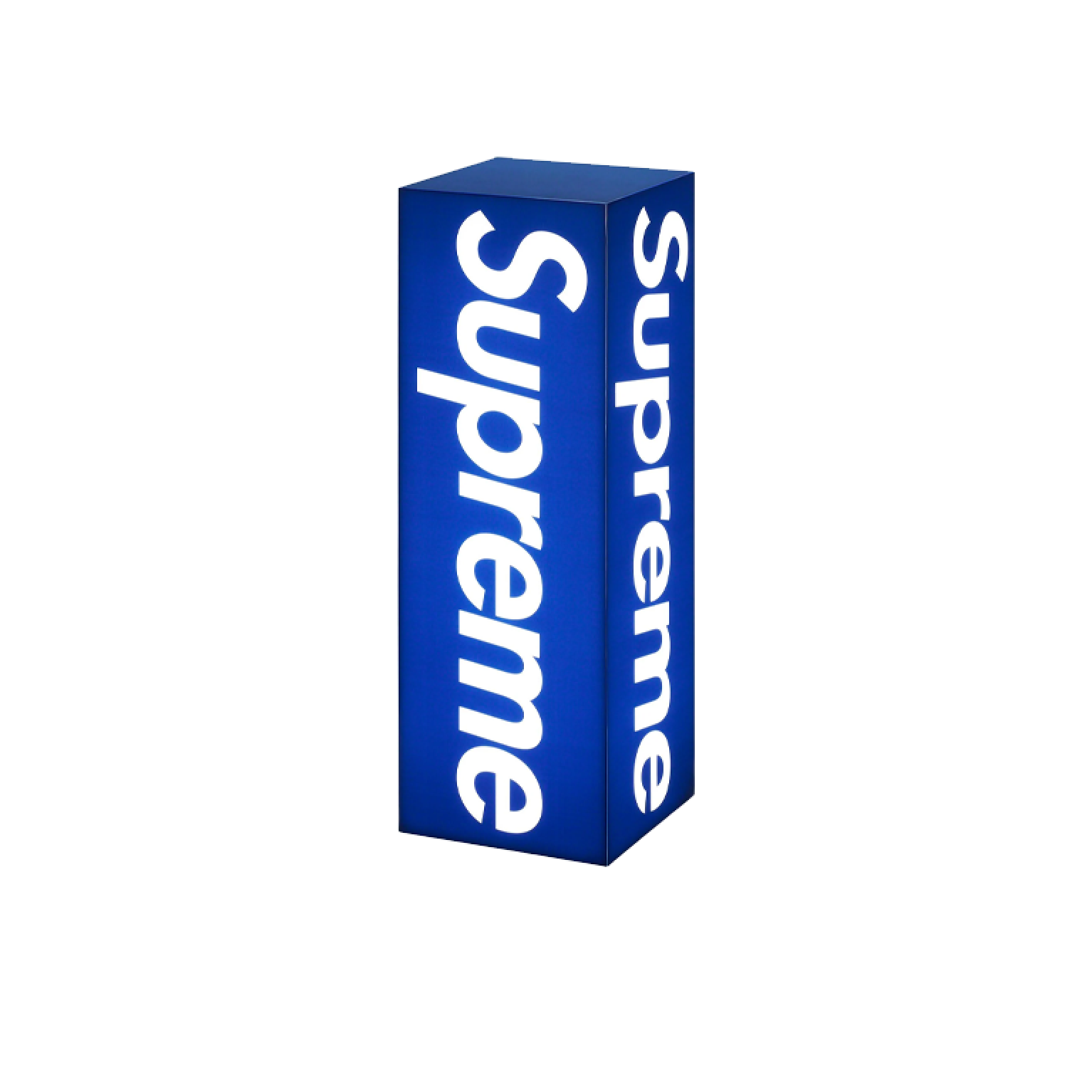 Supreme Box Logo Lamp Blue