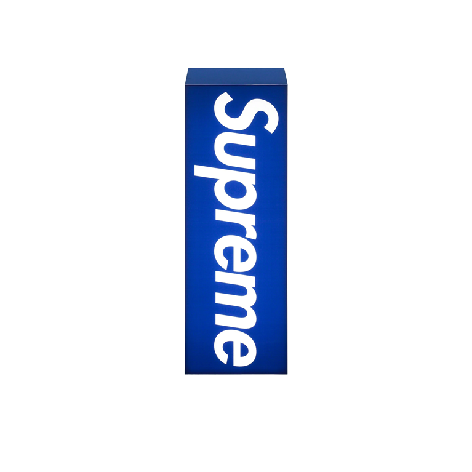 Supreme Box Logo Lamp Blue