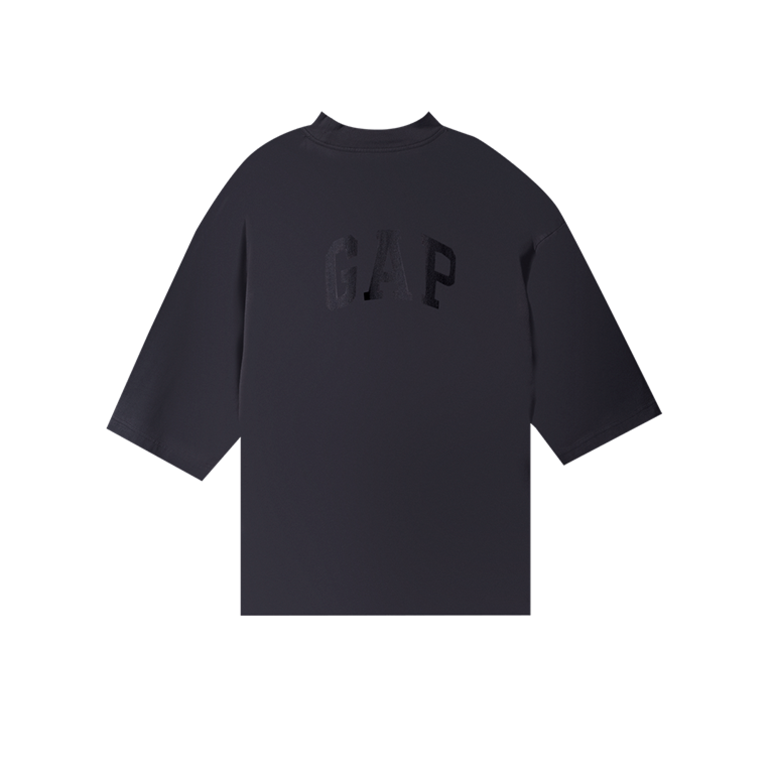 Yeezy Gap Engineered by Balenciaga Dove 3/4 Sleeve Tee Black