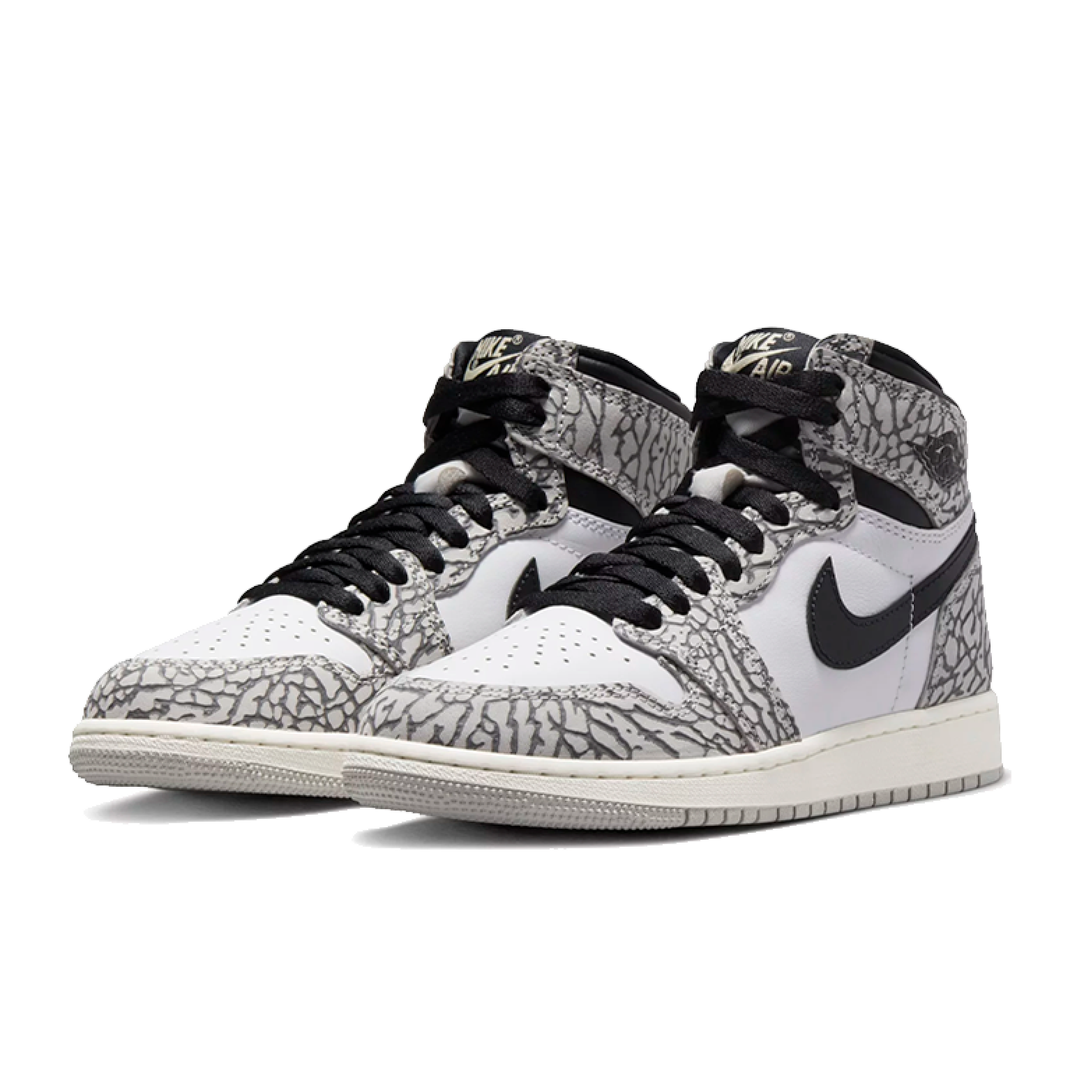 Air Jordan 1 Retro High OG White Cement (GS)