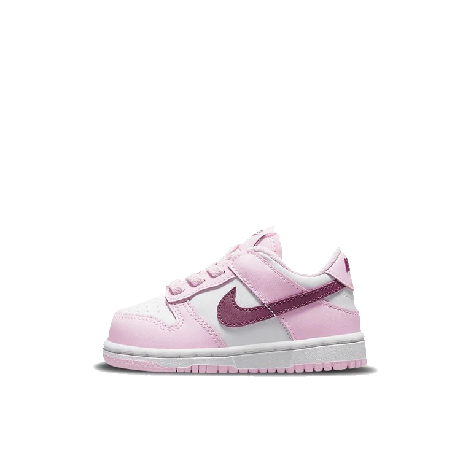 Nike Dunk Low Pink Foam Red White (TD) (Kids)