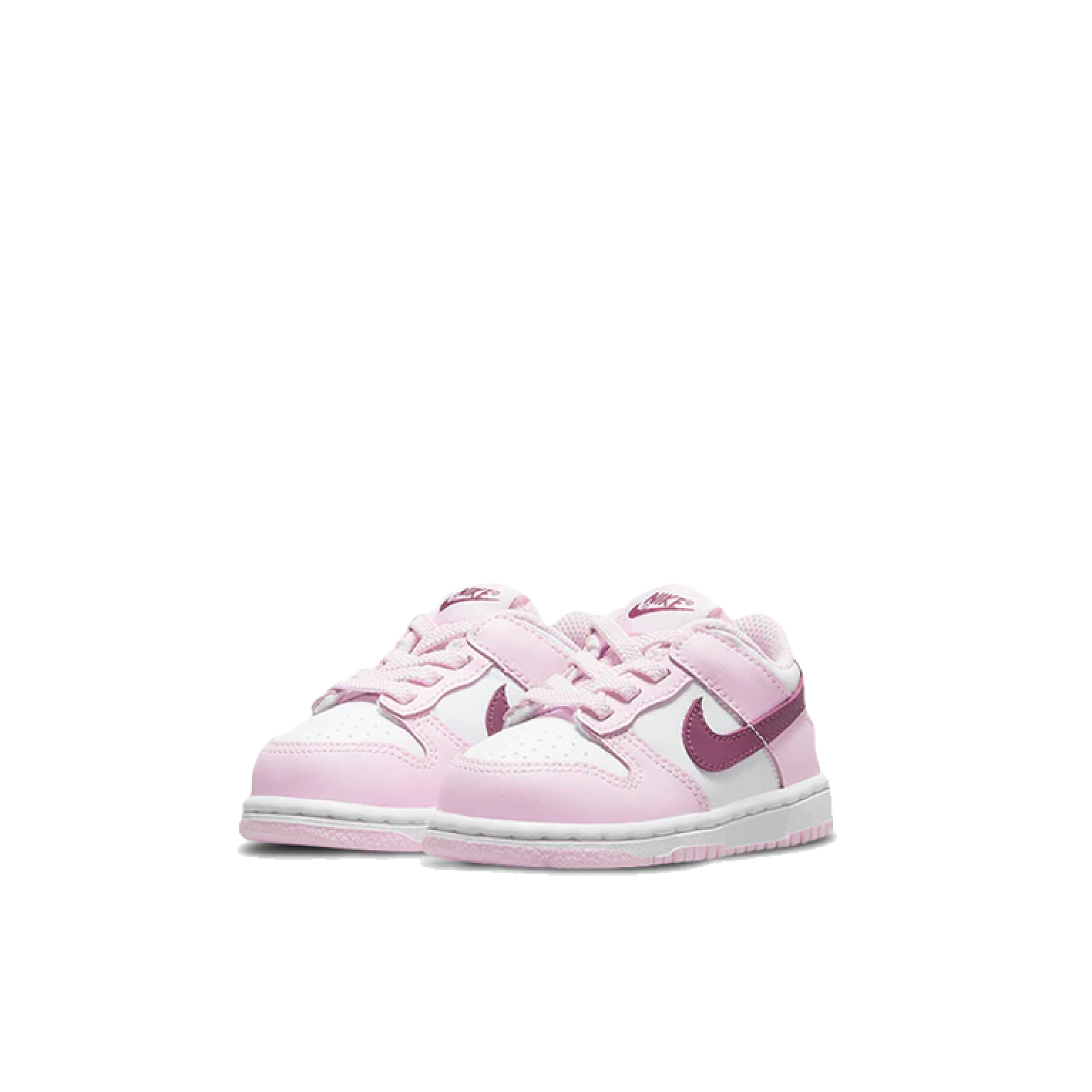 Nike Dunk Low Pink Foam Red White (TD) (Kids)